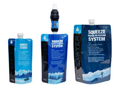 Sawyer - PointONE Squeeze Water Filter System Includes 3 Pouches - SP131