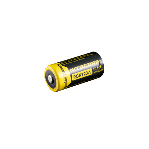 Nitecore - 650mAh RCR123A Li-ion battery - NL166