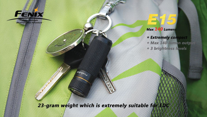 fenix e15 led flashlight Fenix E15 mini flashlight