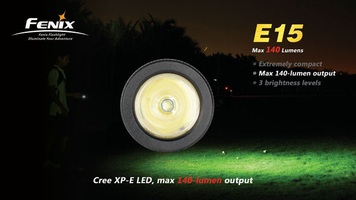fenix e15 led flashlight Fenix E15 mini flashlight