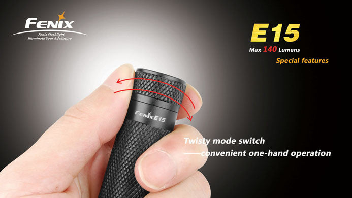 e15 fenix flashlight Fenix E15 mini flashlight