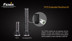 Fenix TK75 Extended Runtime Kit