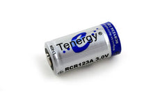 Tenergy RCR123A Li-Ion 3.0V 900mAh Rechargeable Battery