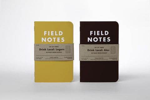Field Notes Colors - Drink Local "Ale", Graph Paper, FNC-20 (3-pack)
