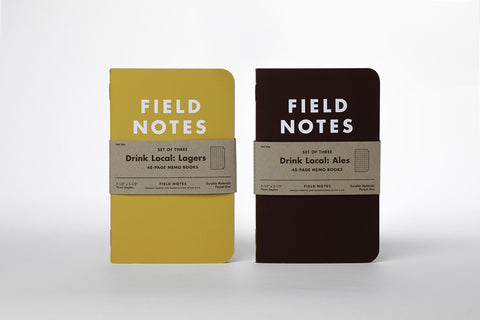 Field Notes Colors - Drink Local "Lager", Graph Paper, FNC-20 (3-pack)