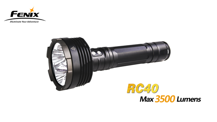 fenix - 3500 lumens rechargeable flashlight Fenix RC40, rechargeable, 3500 lumen flashlight